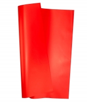 Изображение товара Пленка в листах для цветов красная 